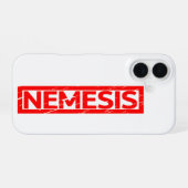 Coque iPhone 16 Timbre de Némésis (Verso Horizontal)