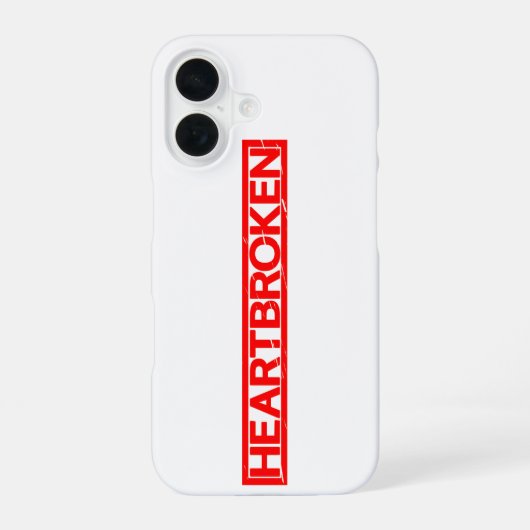 Coque iPhone 16 Timbre dévasté (Verso)