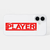 Coque iPhone 16 Timbre du lecteur (Verso Horizontal)
