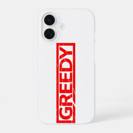 Coque iPhone 16 Timbre gourmand (Verso)