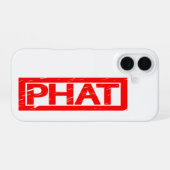 Coque iPhone 16 Timbre Gras (Verso Horizontal)