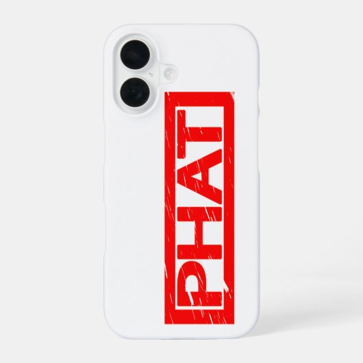 Coque iPhone 16 Timbre Gras (Verso)