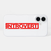 Coque iPhone 16 Timbre Introverti (Verso Horizontal)