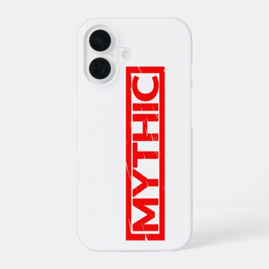 Coque iPhone 16 Timbre mythique (Verso)