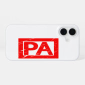 Coque iPhone 16 Timbre Pa (Verso Horizontal)