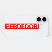 Coque iPhone 16 Timbre Perdant (Verso Horizontal)