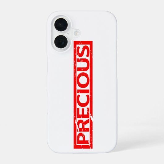 Coque iPhone 16 Timbre précieux (Verso)