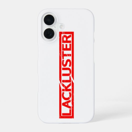 Coque iPhone 16 Timbre terne (Verso)