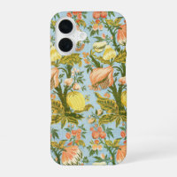 Tissu damassé classique baroque floral fruit
