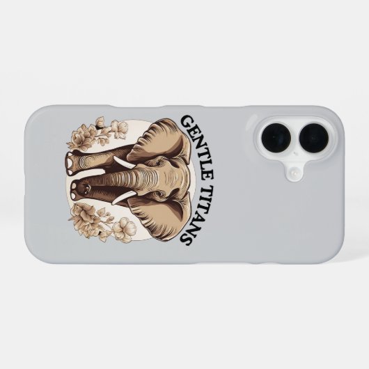 Coque iPhone 16 Titans gentils (Verso Horizontal)