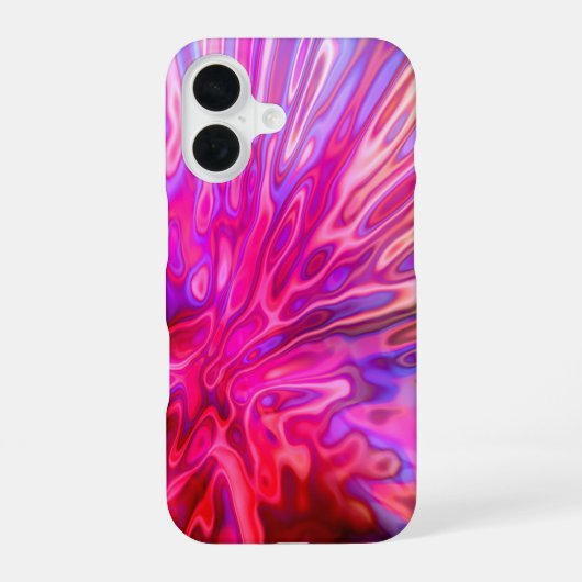 Coque iPhone 16 Tons bijoux roses (Verso)