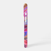 Coque iPhone 16 Tons bijoux roses (Côté gauche)
