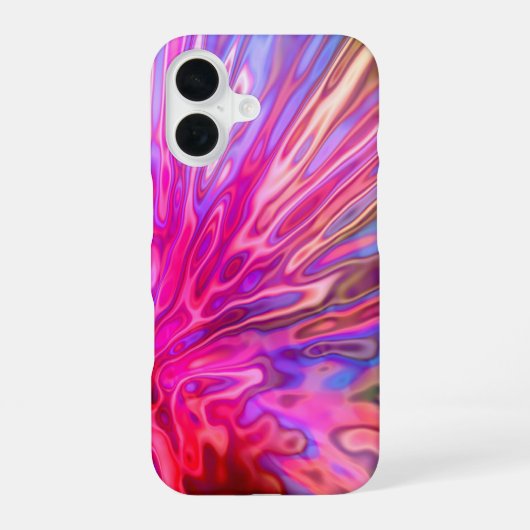 Coque iPhone 16 Tons bijoux roses (Verso)