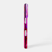 Coque iPhone 16 Tons de bijoux roses (Côté droit)