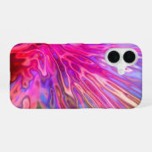Coque iPhone 16 Tons de bijoux roses (Verso Horizontal)