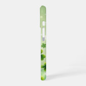 COQUE iPhone 16 TONS DE SHAMROCKS DE CLOVER IRLANDAIS VERT (Côté gauche)