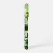 COQUE iPhone 16 TONS DE SHAMROCKS DE CLOVER IRLANDAIS VERT (Côté droit)