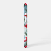 Coque iPhone 16 Tortue plate festive de vacances (Côté gauche)