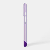 Coque iPhone 16 Touches de piano élégantes | violet royal (Côté gauche)