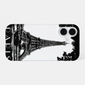 Coque iPhone 16 Tour Eiffel de Paris (Verso Horizontal)