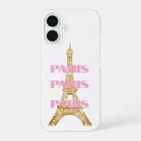 Tour Eiffel Parisienne Élégante Paris en Rose