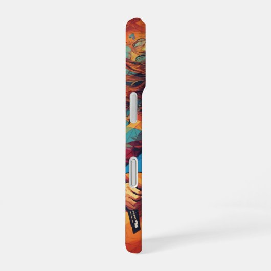 Coque iPhone 16 Tourbillon mélodique (Côté droit)