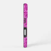 Coque iPhone 16 Tourbillon rose (Côté droit)