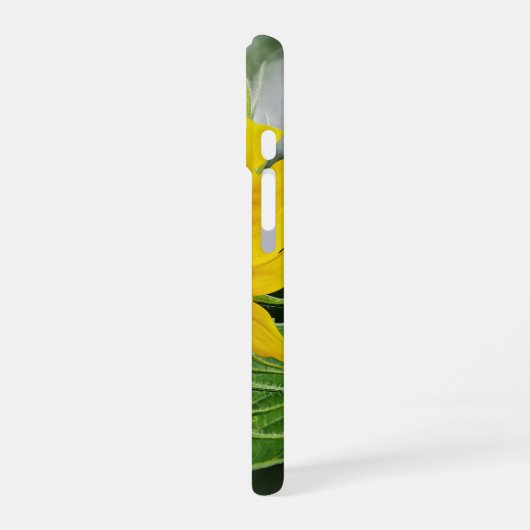 Coque iPhone 16 Tournesol (Côté gauche)