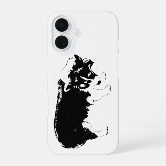 Coque iPhone 16 Traceur de la chandelle (Verso)