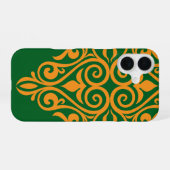 Coque iPhone 16 Traditional Tattoo Art Inspired Design (Verso Horizontal)
