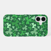 Coque iPhone 16 Trèfles Colorés (Verso Horizontal)