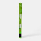 Coque iPhone 16 Trèfles verts, Trèfles chanceux, Votre nom (Côté droit)