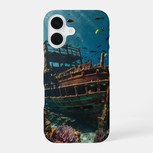 Coque iPhone 16 Trésor Englouti (Verso)