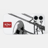Coque iPhone 16 Trombone (Verso Horizontal)