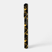 Coque iPhone 16 Trombone Crosshatch (Côté gauche)