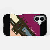 Coque iPhone 16 Trompette (Verso Horizontal)
