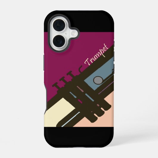 Coque iPhone 16 Trompette (Verso)