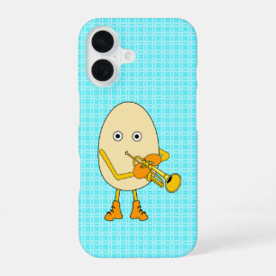 Coque iPhone 16 Trompette Tête d'œuf