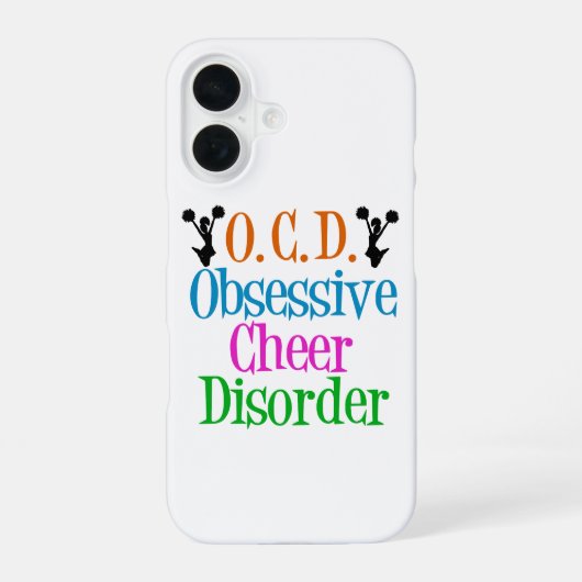 Coque iPhone 16 Trouble de l'exaltation obsessionnelle (Verso)