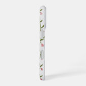 Coque iPhone 16 Tulip embroidered texture iPhone 16 case (Côté droit)