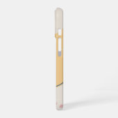 Coque iPhone 16 Tulipe Abstraite (Côté gauche)