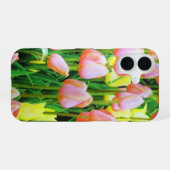 Coque iPhone 16 tulipes (Verso Horizontal)