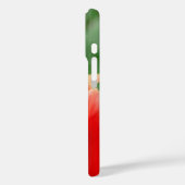 Coque iPhone 16 Tulipes Orange Rouge (Verso / Gauche)