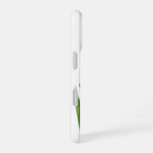 Coque iPhone 16 Tulipes rouges avec verdure (Côté droit)