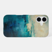 Coque iPhone 16 Turquoise Dream (Verso Horizontal)
