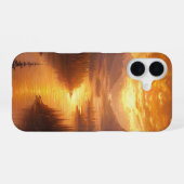 Coque iPhone 16 Twighlight River (Verso Horizontal)