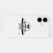 Coque iPhone 16 Ufo dog CG17s (Verso Horizontal)