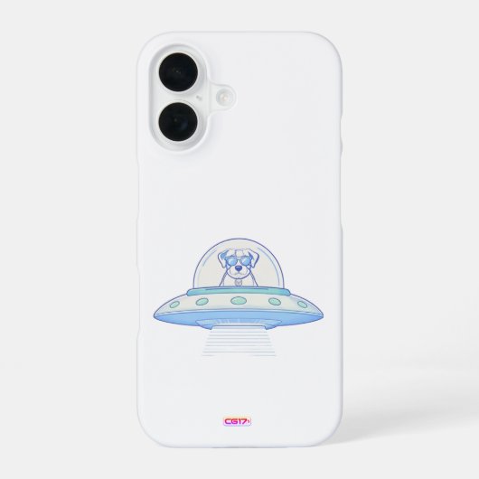 Coque iPhone 16 Ufodog logo1 (Verso)