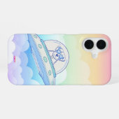 Coque iPhone 16 Ufodog logo 45g Clouds (Verso Horizontal)