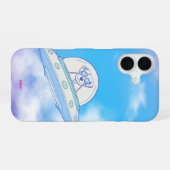 Coque iPhone 16 Ufodog logo 45g Clouds2 (Verso Horizontal)